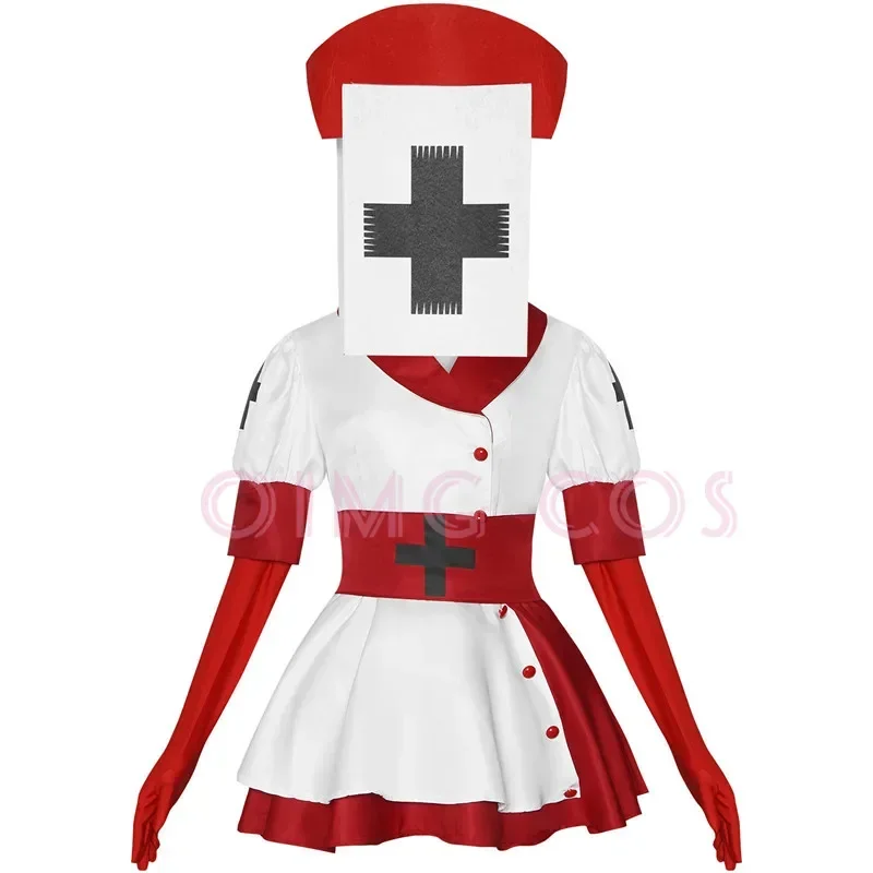 Anime Cosplay Dress For Women - Kostum Cosplay Perawat Dark Deception Harvester