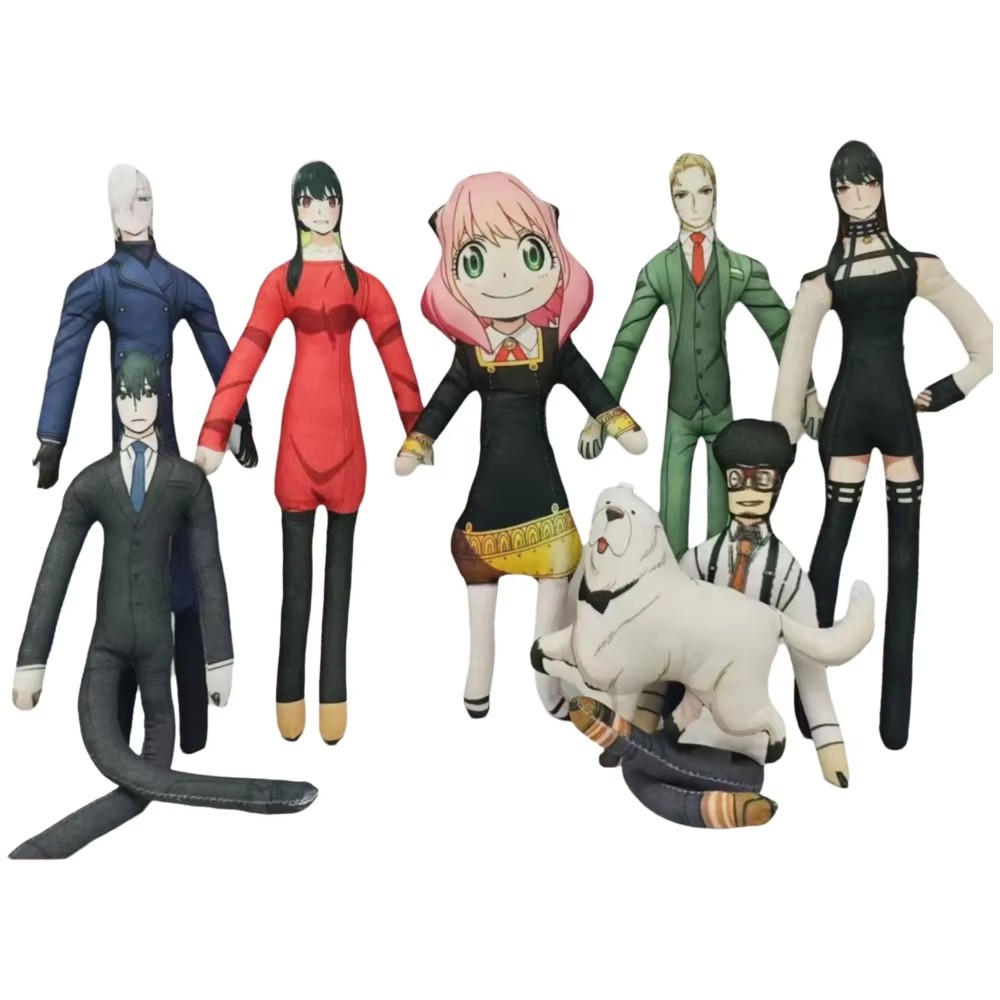 Anime Cosplay Yor Forger - Boneka Plush Spy Family Anya Loid
