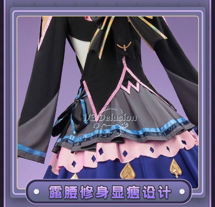 Anime Cosplay Lolita - Kostum Cosplay Arcaea Tairitsu Initial Conflict
