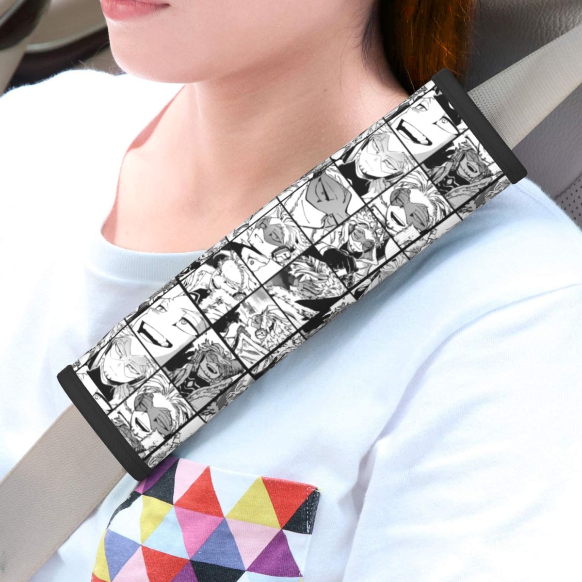 My Hero Academia Belt - Pelindung Sabuk Pengaman Mobil Bertema Anime