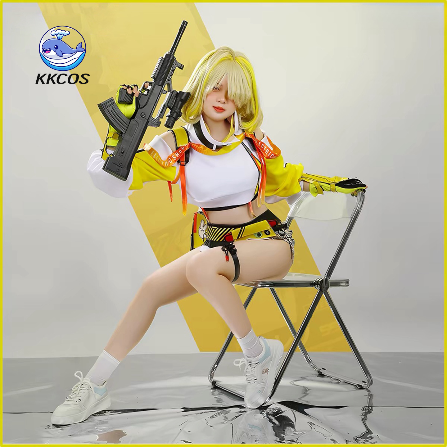 Anime Cosplay Dress For Women - KKCos Nikke Elegg Kostum Cosplay Set