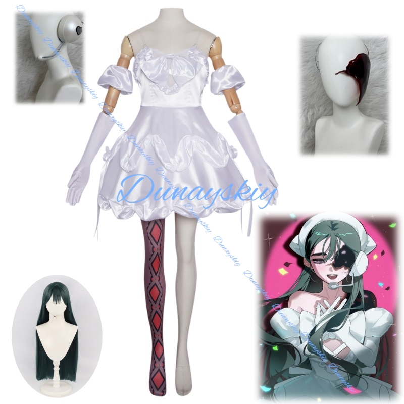 Anime Zombie Cosplay - Kostum Cosplay Zombie Stage Sua, Wig,