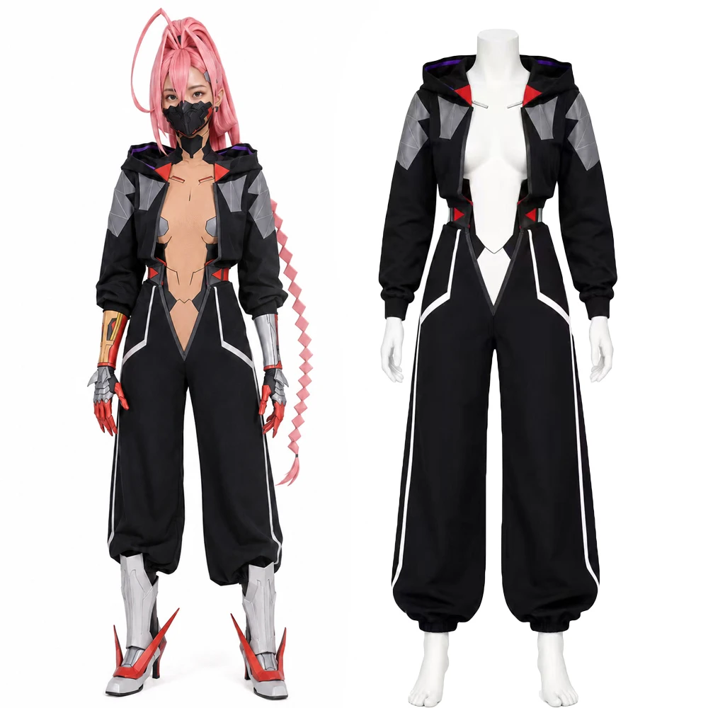 Anime Yang Cosplay - Cyberpunk Edgerunners Talia Yang Kostum Cosplay