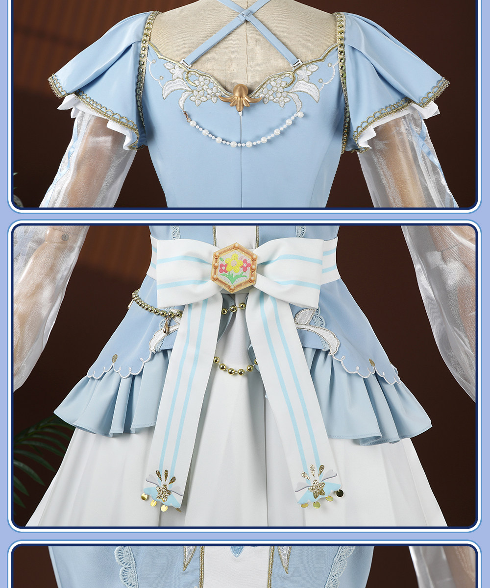 Anime Cosplay Lolita - Kostum Cosplay Lovelive Sonoda Umi Maidenly