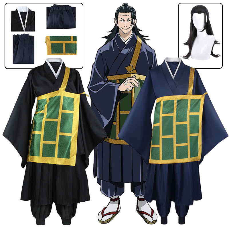 Anime Cosplay Jujutsu - Geto Suguru Cosplay Kostum Anime Jujitsu