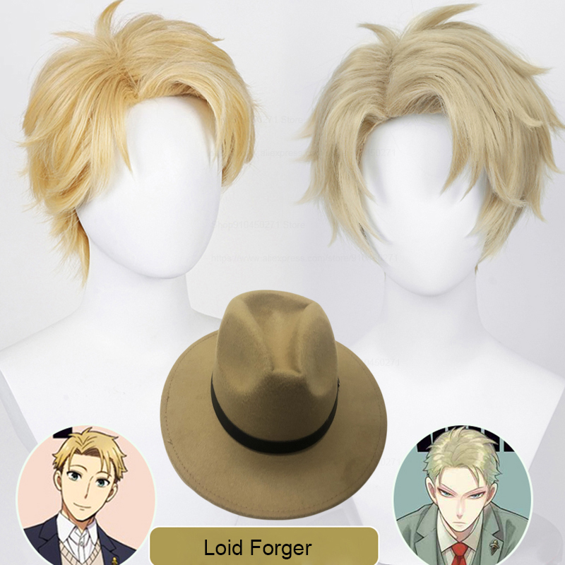Anime Cosplay Yor Forger - OID Forger Wig Cosplay, Wig mata-mata