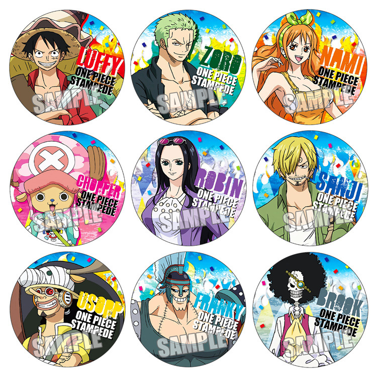 Anime Cosplay Luffy - Pin Lencana Anime One Piece Film