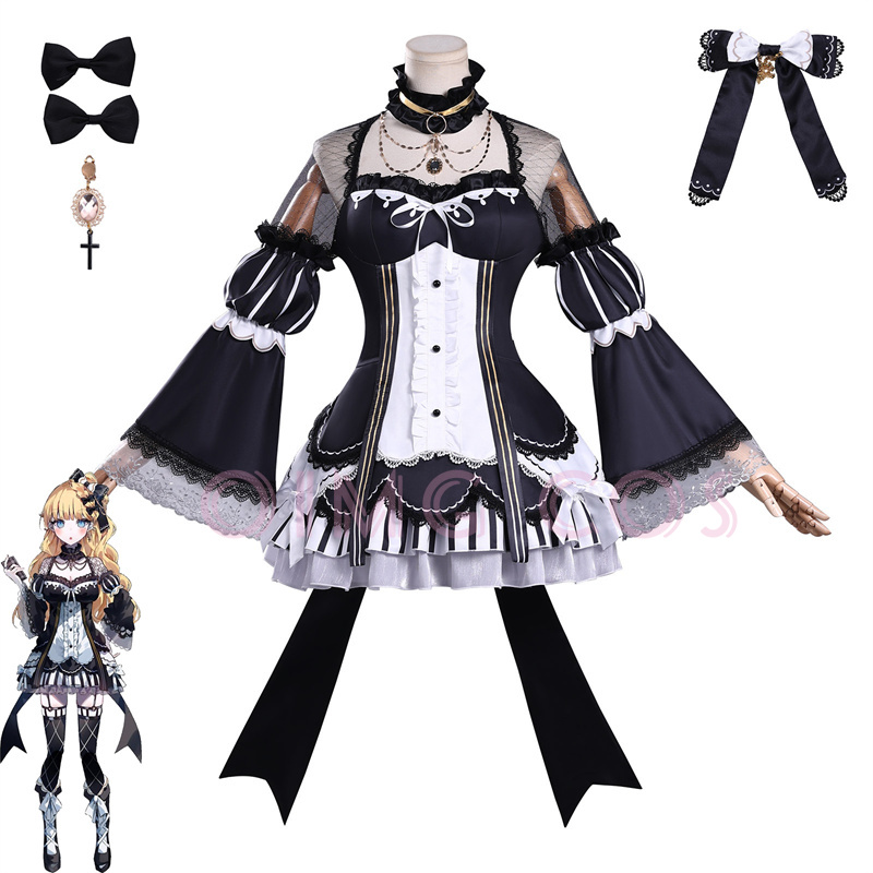 Anime Cosplay Dress For Women - Kostum Cosplay Magical Witch Trial Sajima