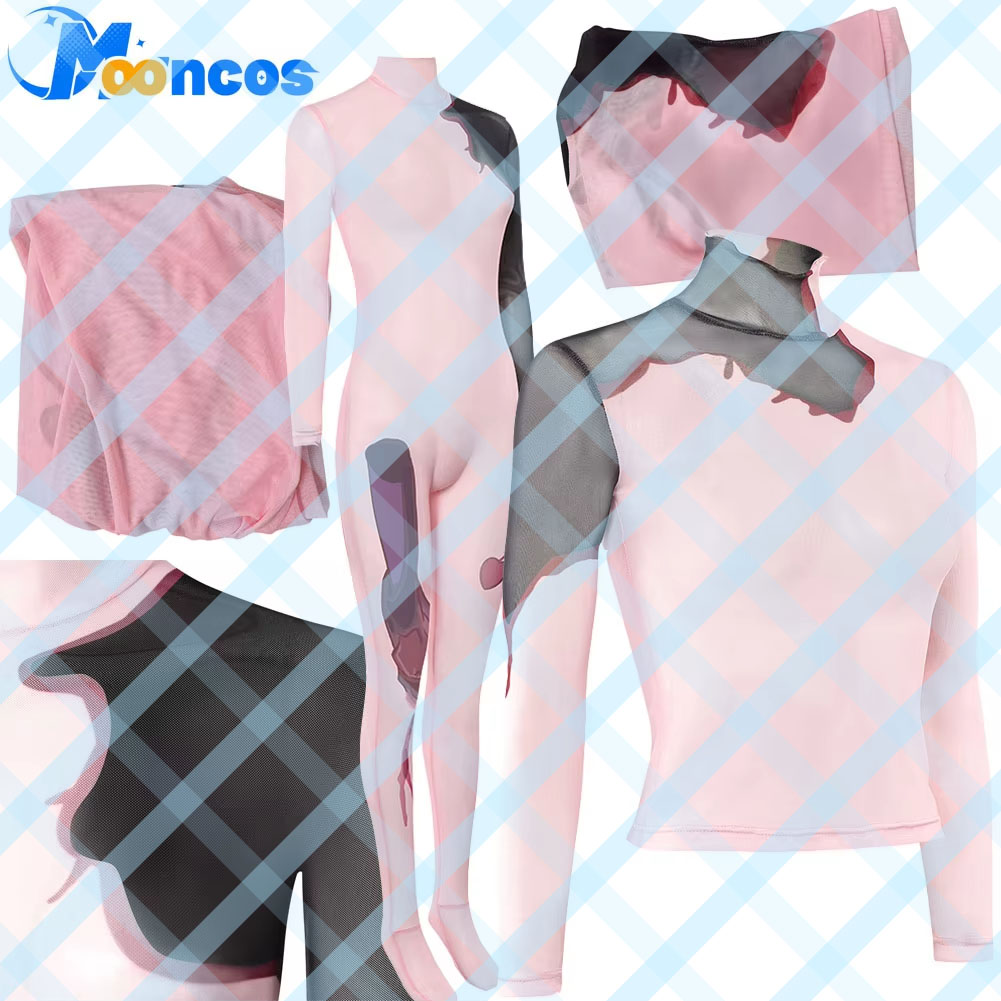 Anime Zombie Cosplay - Kostum Jumpsuit Tato Cosplay Alien Mizi