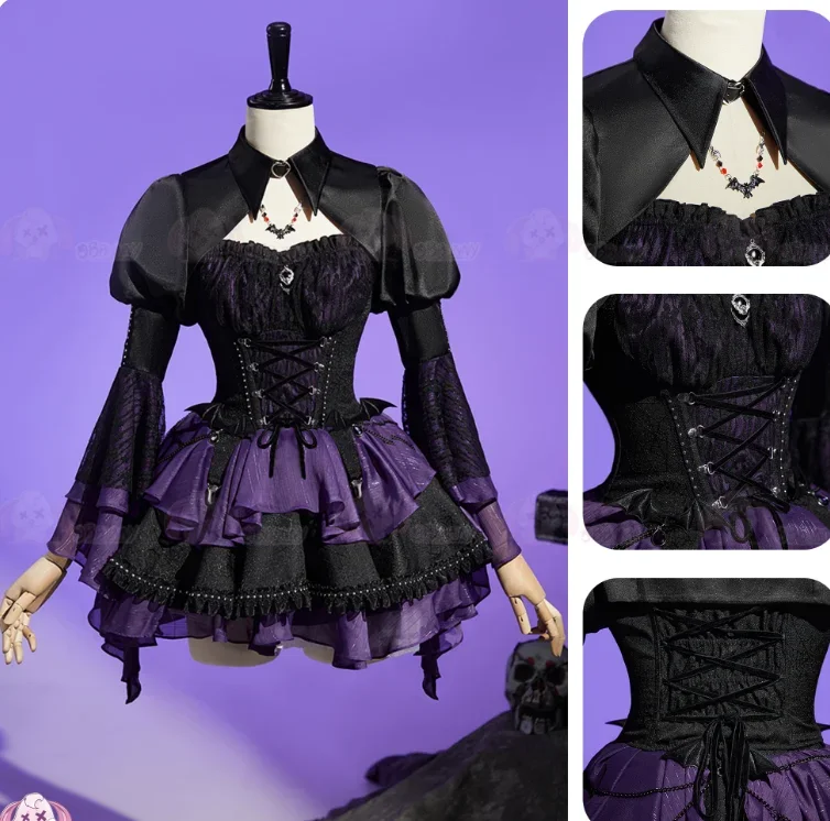 Anime Cosplay Lolita - Kostum Cosplay Lolita Fantasi Halloween Wanita