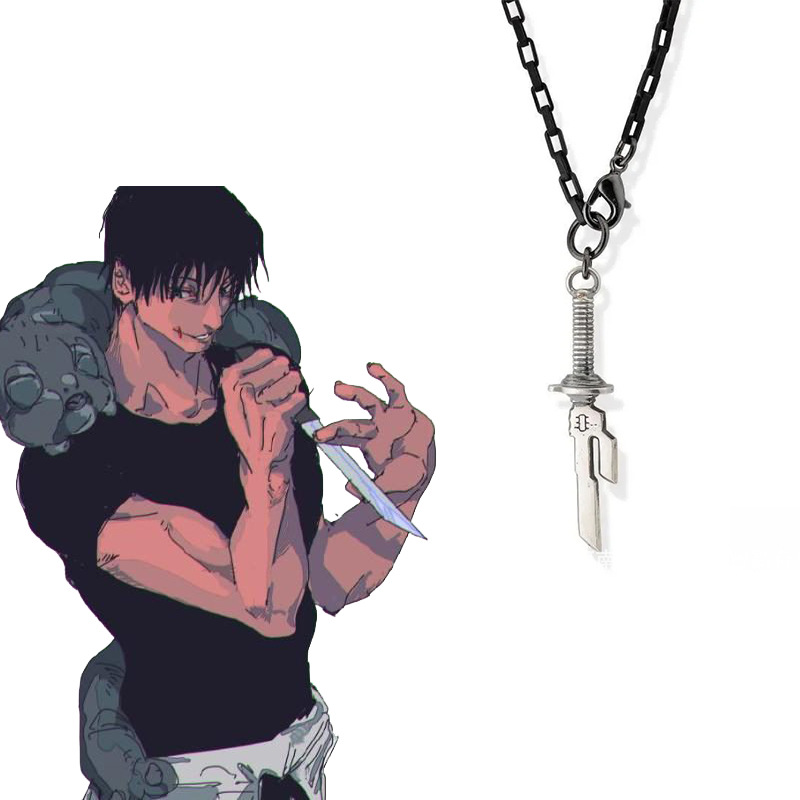 Anime Cosplay Jujutsu - Kalung Cosplay Anime Jujutsu Kaisen Toji