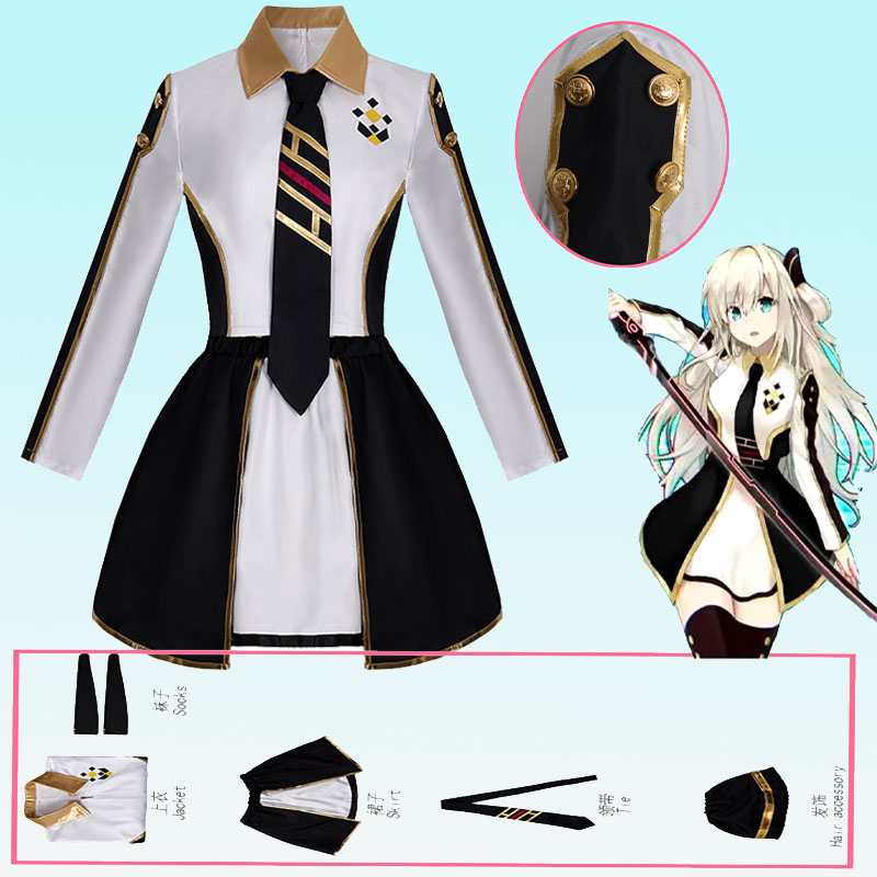 Anime Cosplay Maid - Setelan Cosplay kostum wanita Anime pakaian