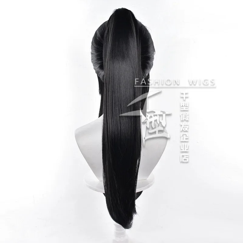 Cosplay Anime Black Hair - Wig Cosplay Kapten Anime Kaiju No.