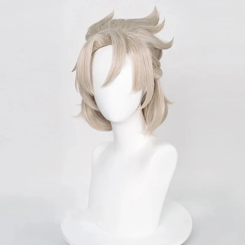 Anime Cosplay Albedo - 2025 Genshin Impact Albedo 35cm Rambut