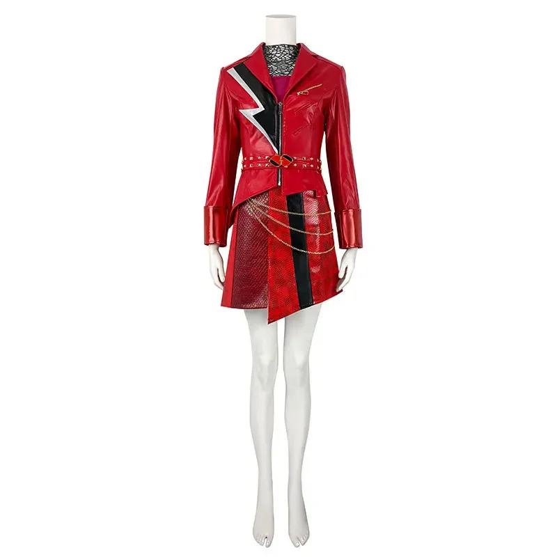 Anime Cosplay Dress For Women - Kostum Cosplay Descendants Wicked Wonderland Rok