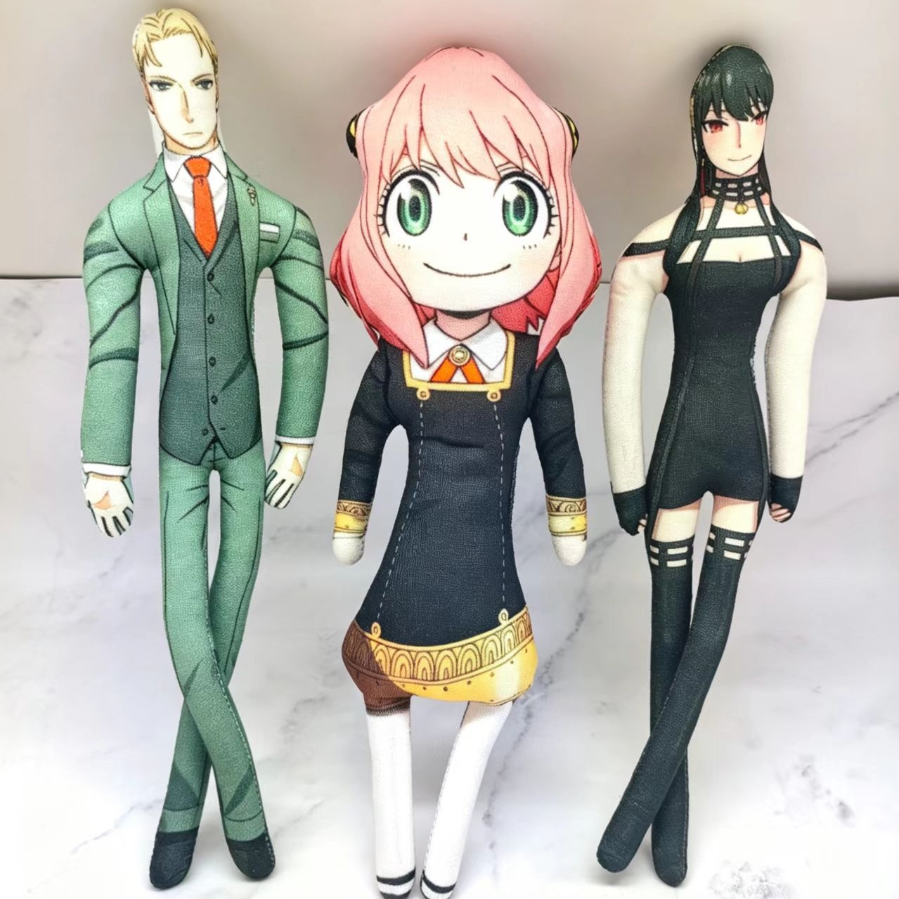 Anime Cosplay Yor Forger - Boneka Plush Spy Family Anya Loid