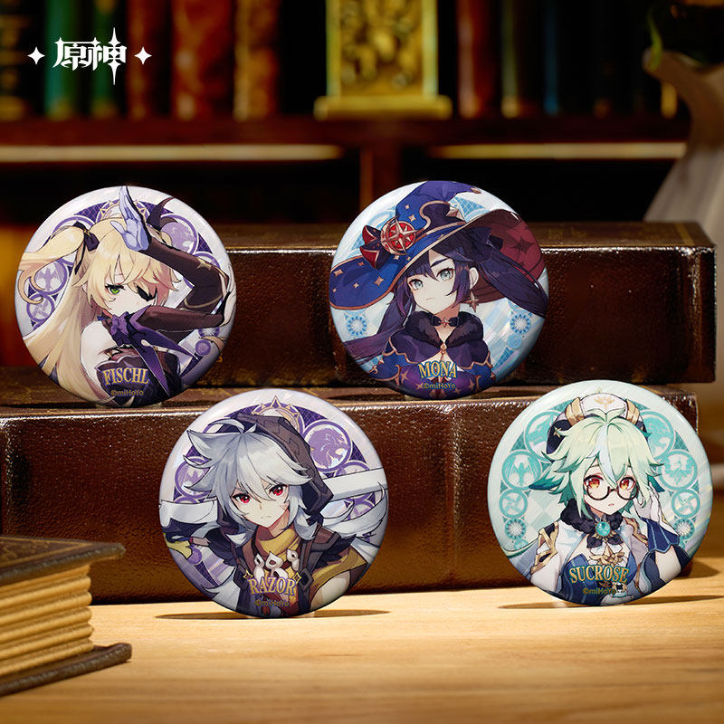 Lencana Bros Original Durin Al - Anime Cosplay Albedo ulasan dan harga