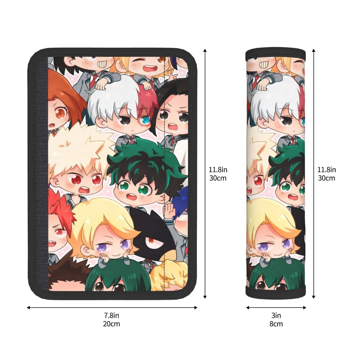 2 buah pelindung sabuk pengama - My Hero Academia Belt ulasan dan harga