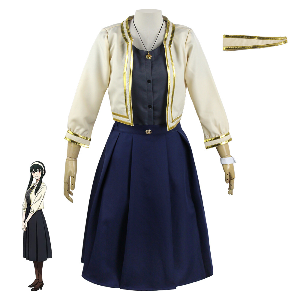 Kostum Cosplay Anime Spy x Fam - Anime Cosplay Yor Forger ulasan dan harga
