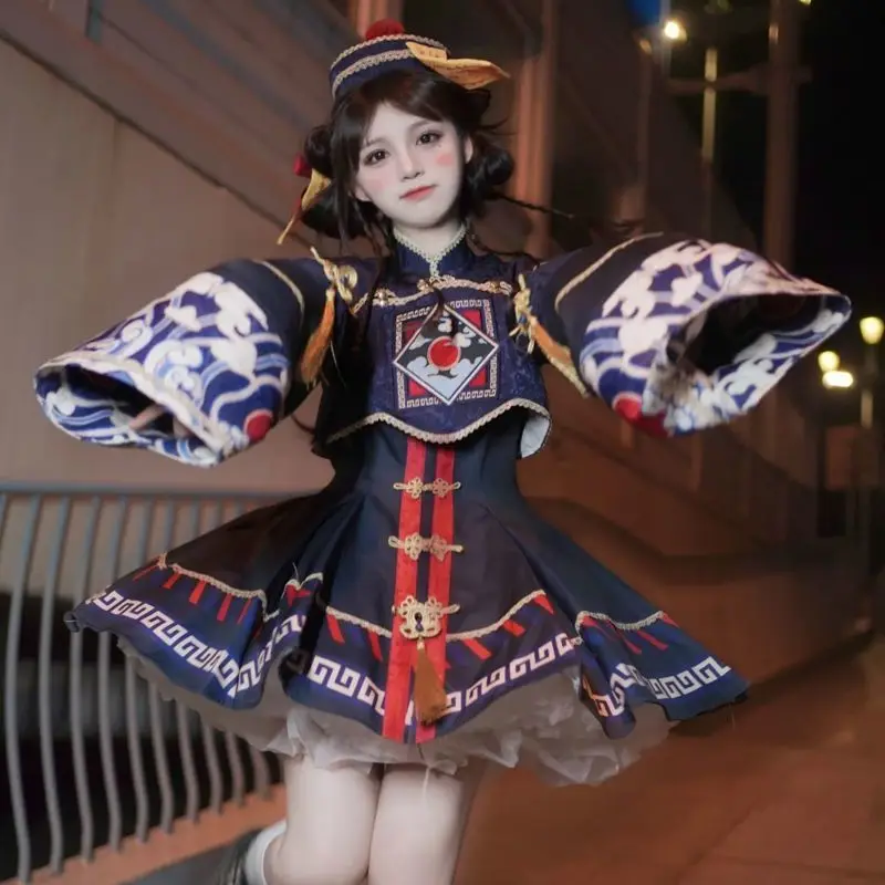 Gaun Manis Gaya Tiongkok Lolit - Anime Zombie Cosplay ulasan dan harga