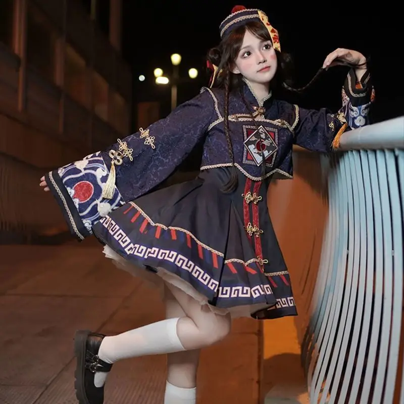 Gaun Manis Gaya Tiongkok Lolit - Anime Zombie Cosplay ulasan dan harga