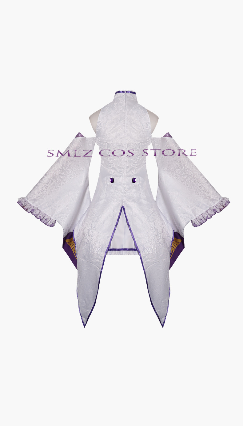 Kostum Cosplay Emilia Anime Re - Anime Cosplay Dress For Women ulasan dan harga