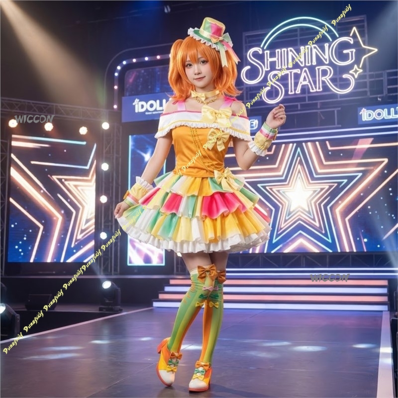Kostum Cosplay Shining Star Fa - Anime Yang Cosplay ulasan dan harga