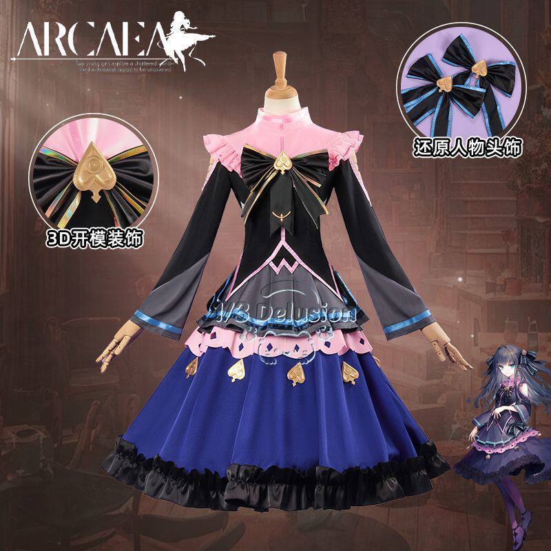 Kostum Cosplay Arcaea Tairitsu - Anime Cosplay Lolita ulasan dan harga
