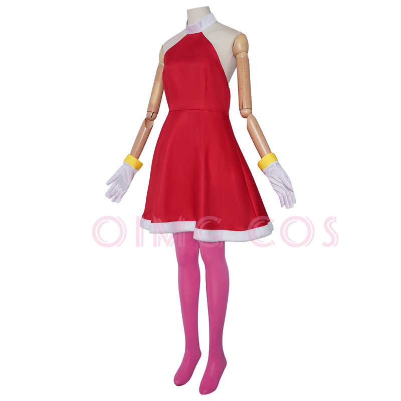 Kostum Cosplay Amy Rose Seraga - Anime Cosplay Dress For Women ulasan dan harga
