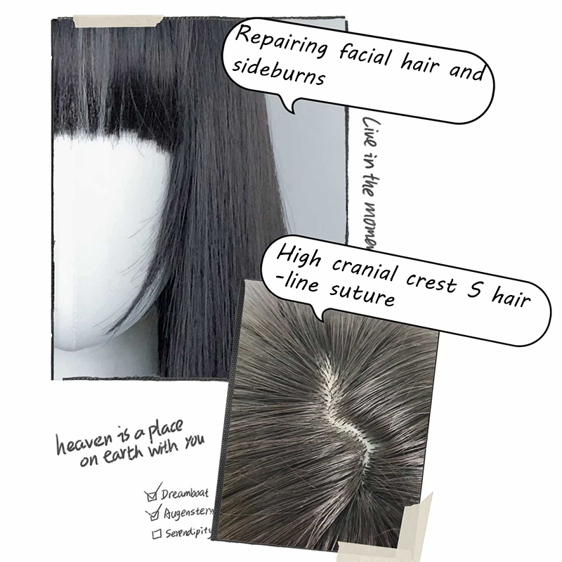 Wig Rambut Lurus Panjang Hitam - Cosplay Korean Anime ulasan dan harga
