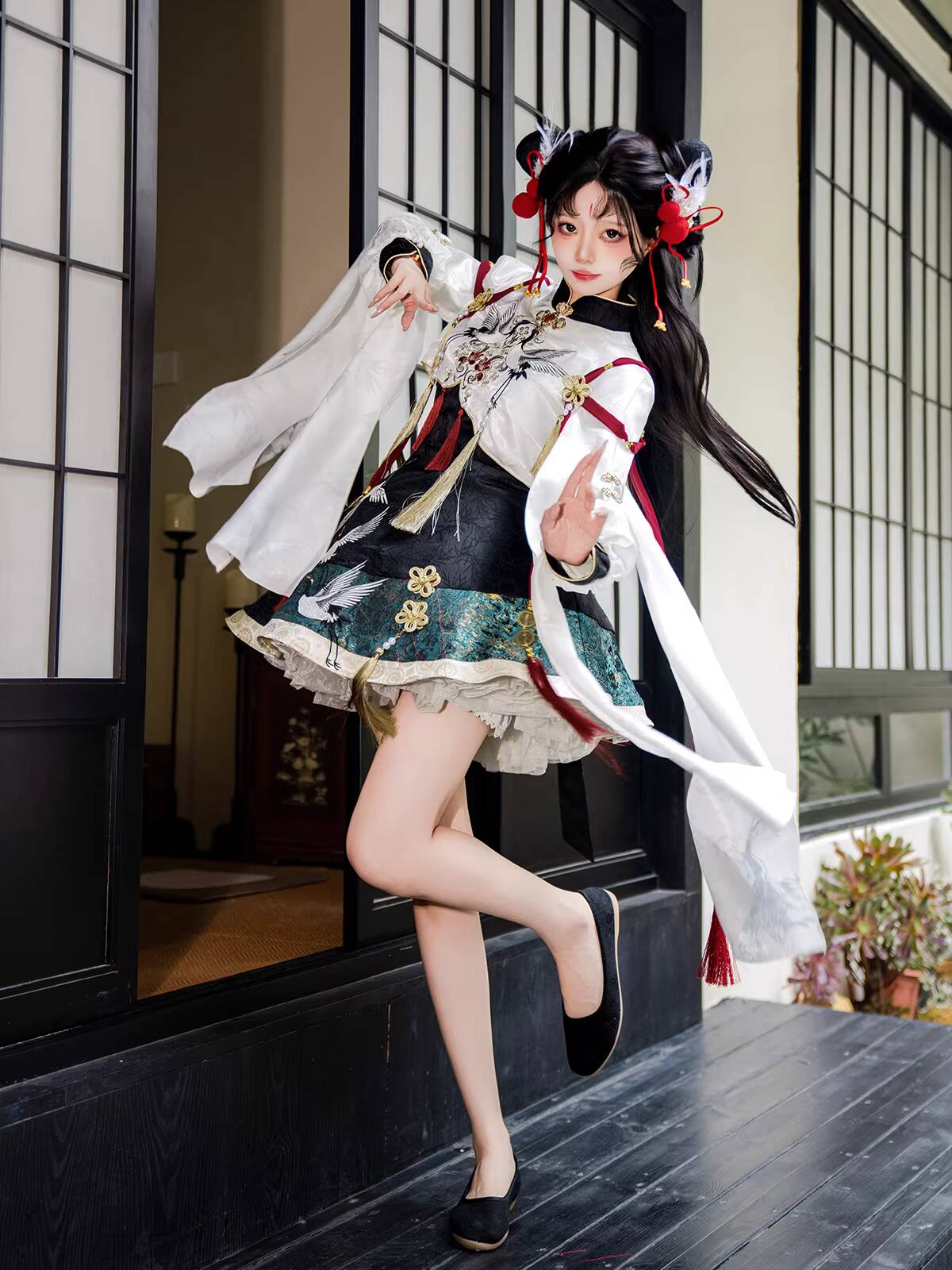 Setelan Gaun Jaket Gaya Cina B - Anime Cosplay Lolita ulasan dan harga
