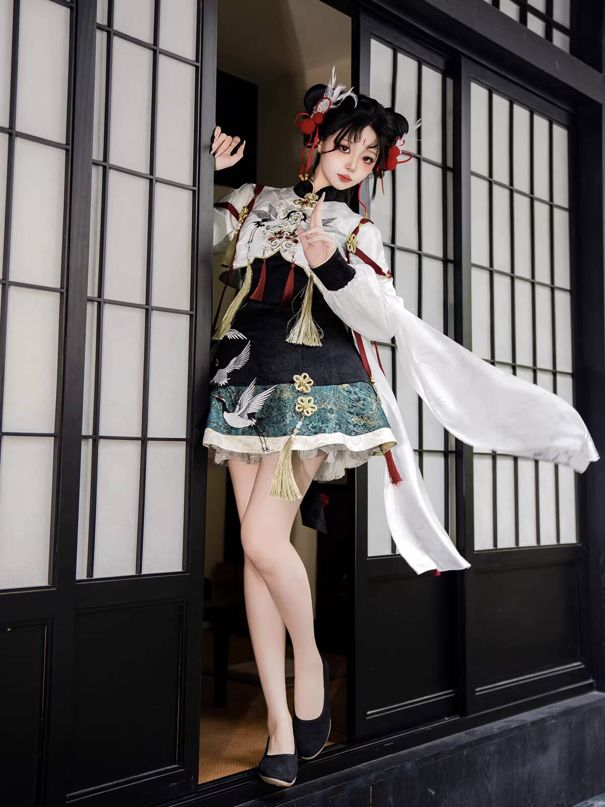 Setelan Gaun Jaket Gaya Cina B - Anime Cosplay Lolita ulasan dan harga