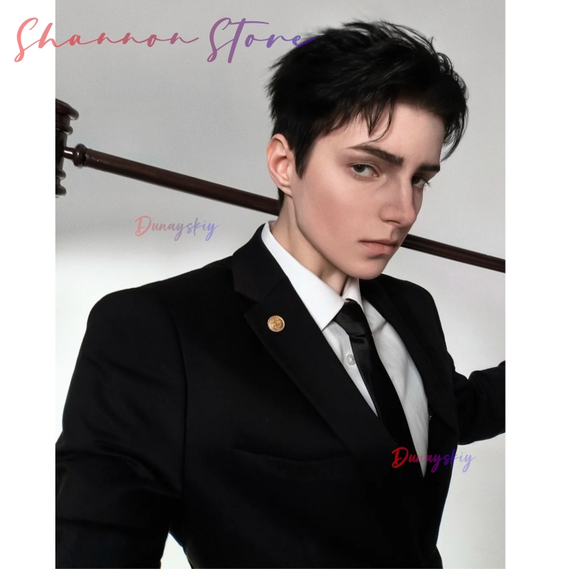 Hiromi Higuruma Wig Hitam Pend - Cosplay Anime Black Hair ulasan dan harga