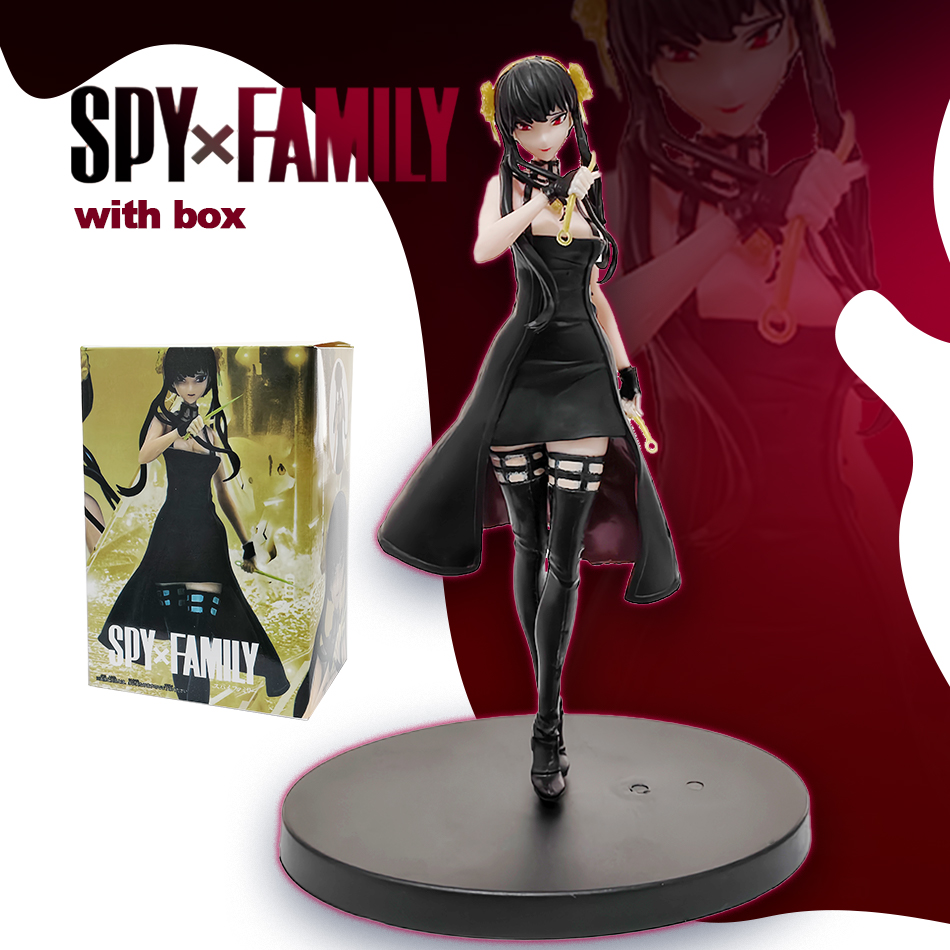 Figur Anime SPY X FAMILY 16cm  - Anime Cosplay Yor Forger ulasan dan harga