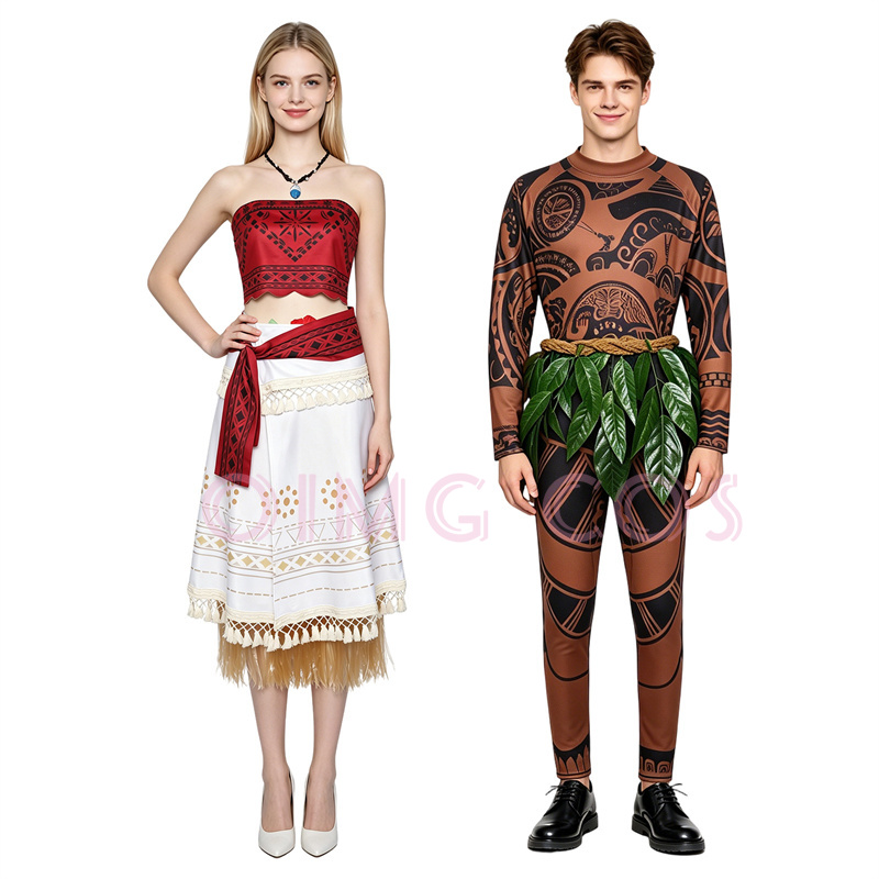 Moana Maui ‌ i Kostum Cosplay  - Anime Cosplay Party ulasan dan harga