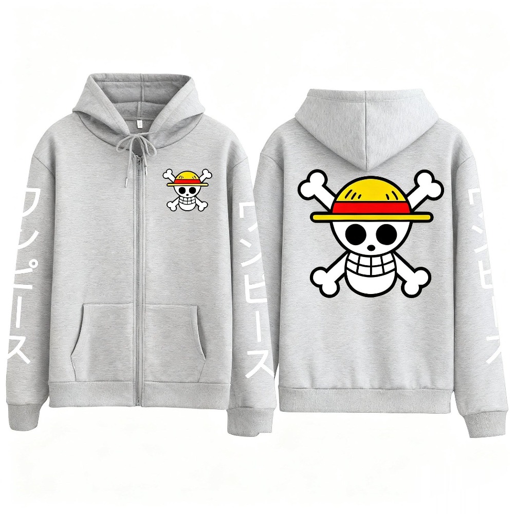 Sweater Hoodie Anime Luffy Uku - Anime Cosplay Luffy ulasan dan harga