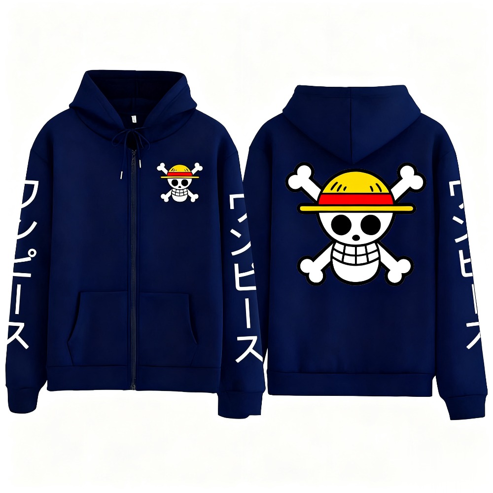 Sweater Hoodie Anime Luffy Uku - Anime Cosplay Luffy ulasan dan harga