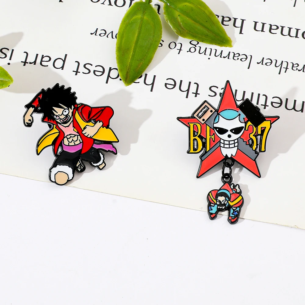 2 Buah Bros Anime Kreatif Lucu - Anime Cosplay Luffy ulasan dan harga