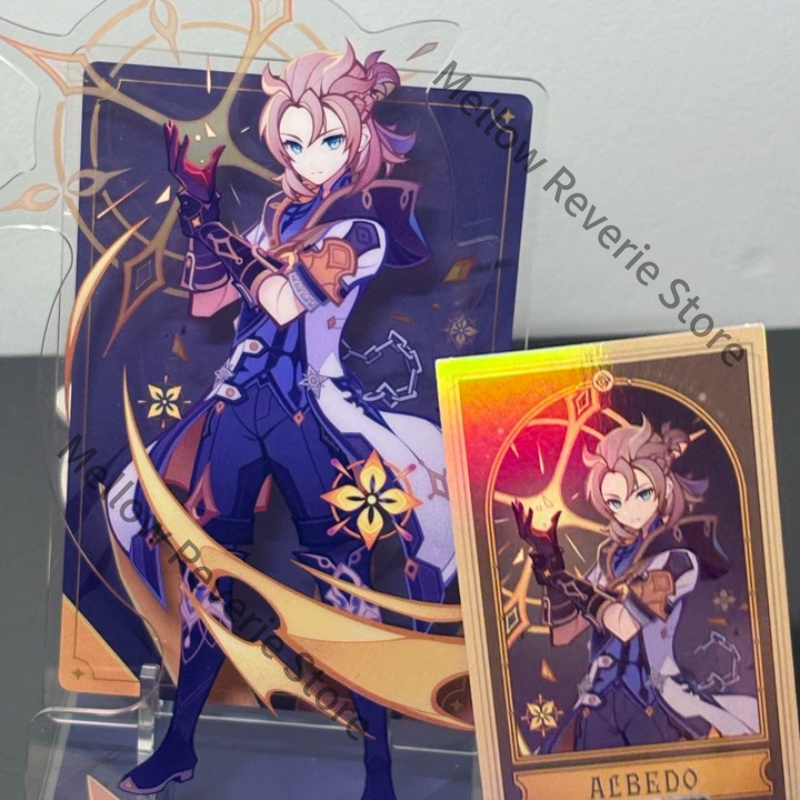 Genshin Impact, kostum Albedo  - Anime Cosplay Albedo ulasan dan harga
