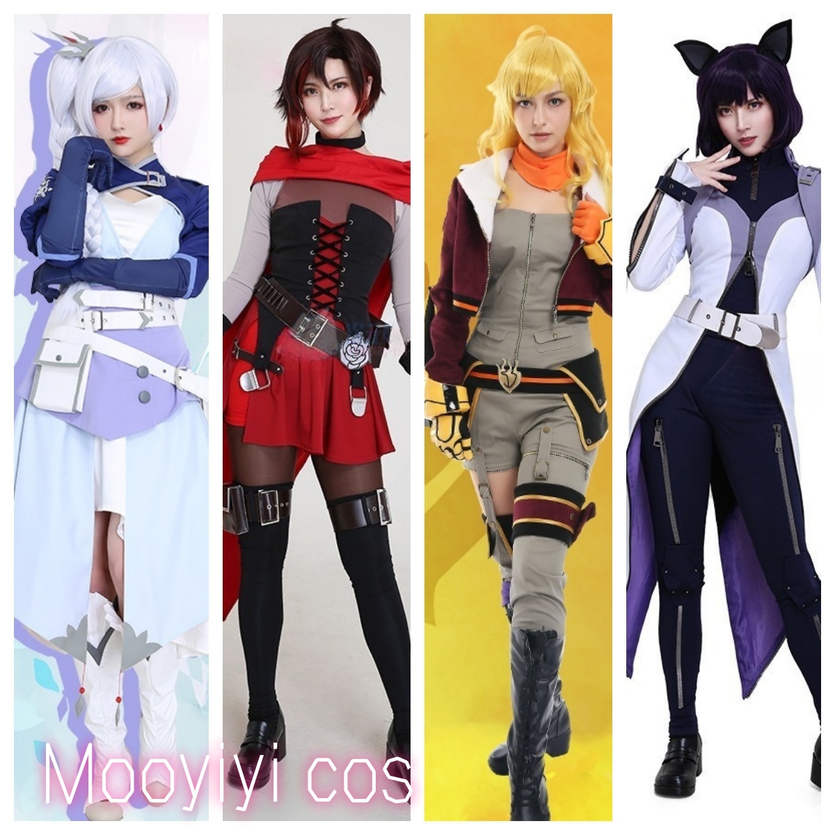 Mooyiyi Cos Baru Weiss/Ruby/Ya - Anime Yang Cosplay ulasan dan harga