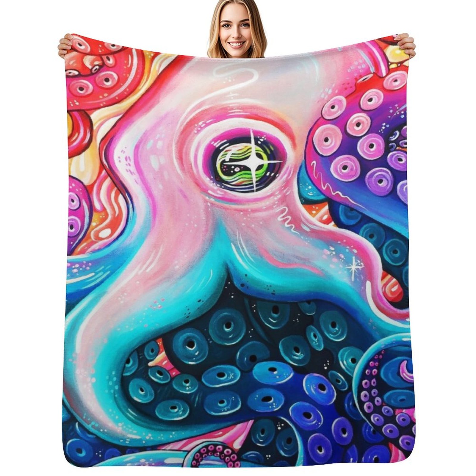 Selimut GlitterOctopus, ide ha - Anime Cosplay Idea ulasan dan harga