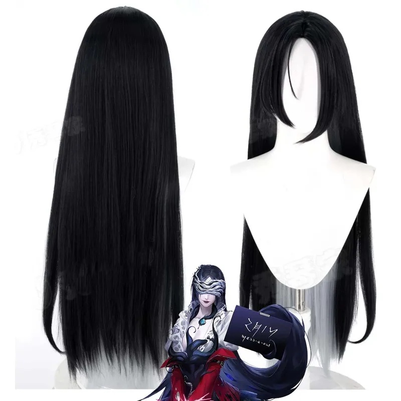 Le Cool Wig Rambut Sintetis Ta - Cosplay Anime Black Hair ulasan dan harga