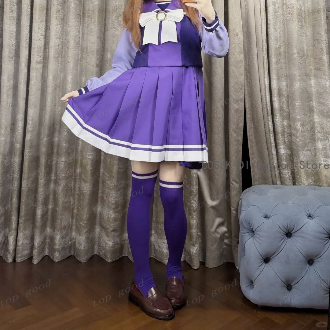 Kaus Kaki Setinggi Paha Motif  - Anime Cosplay Lolita ulasan dan harga