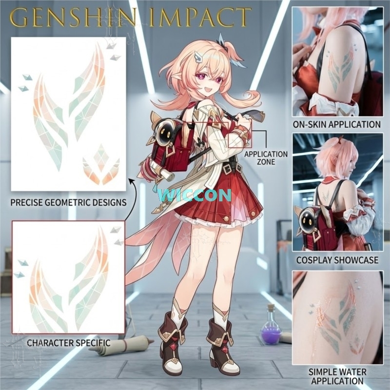 Genshin Impact Lenia Cosplay S - Anime Cosplay Easy ulasan dan harga