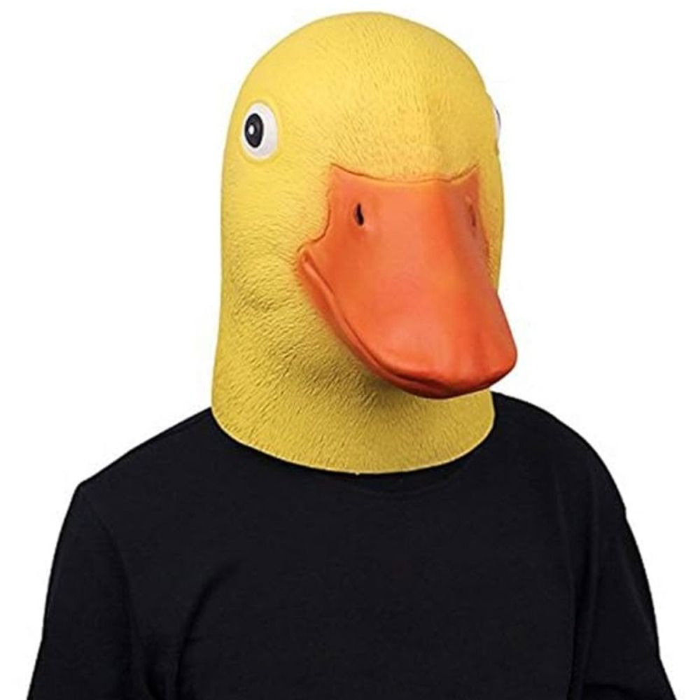 Topeng Kepala Bebek Kuning Uni - Anime Cosplay Pics ulasan dan harga
