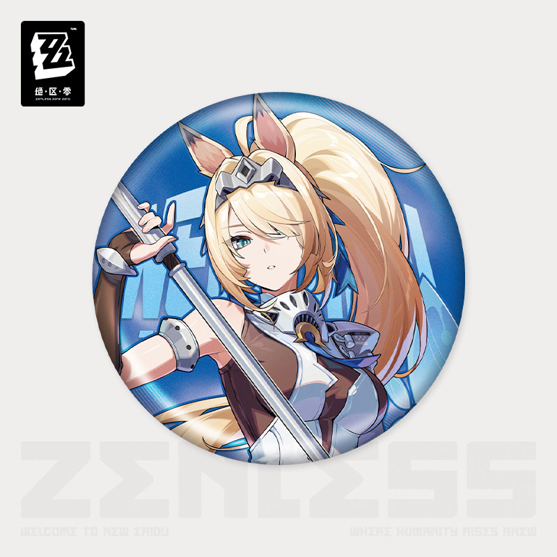 Lencana Tinplate Asli Sigrid D - Anime Cosplay Zzz ulasan dan harga